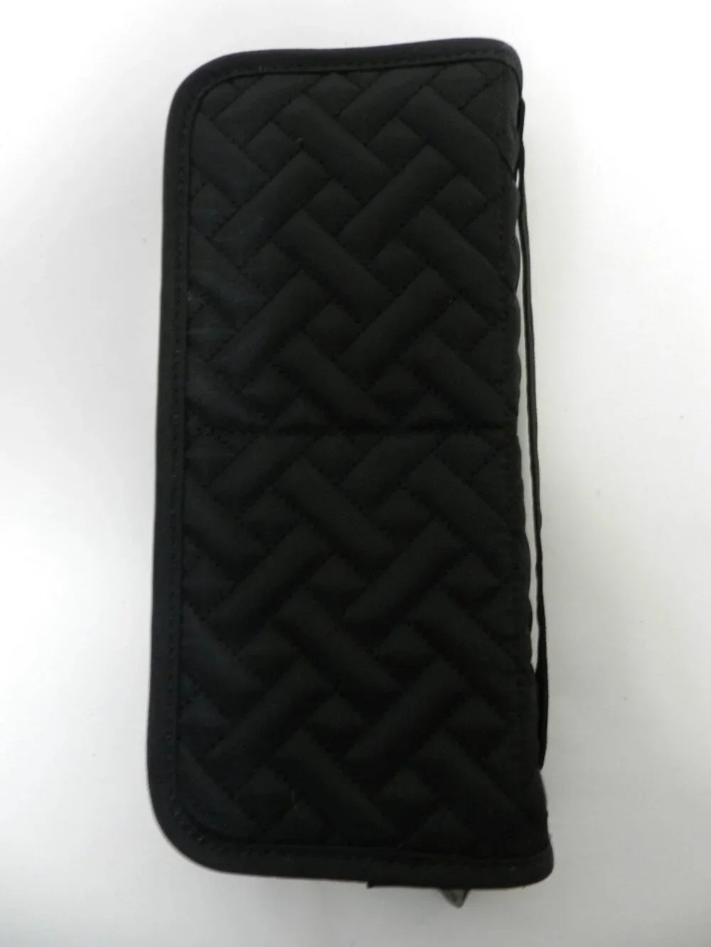 LUG Travel Sleeper Makeup brush holder zip around convertible black quilted NEW